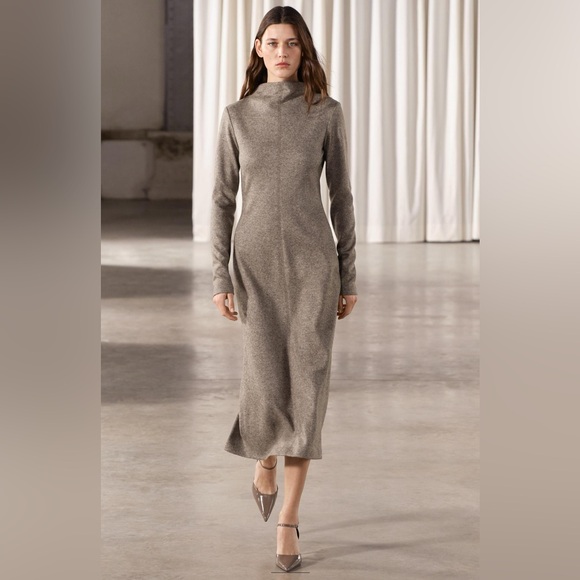 Zara Dresses & Skirts - Wool blend Dress ZW Collection